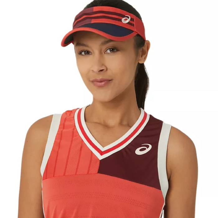 Asics Match Women Tennis Tank - Red Snapper
