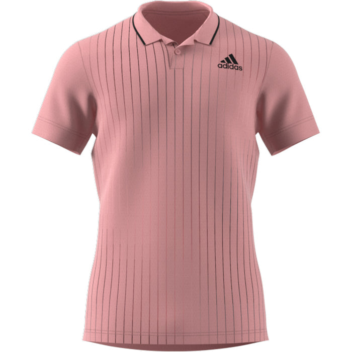 Adidas Melbourne Free Lift Tennis Polo - Wonder Muave/Black/Grey Two
