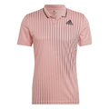 Adidas Melbourne Free Lift Tennis Polo - Wonder Muave/Black/Grey Two