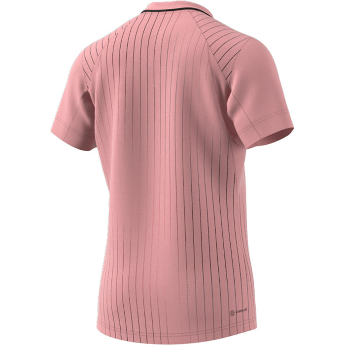 Adidas Melbourne Free Lift Tennis Polo - Wonder Muave/Black/Grey Two