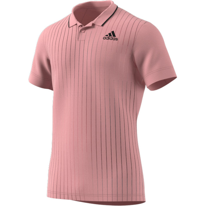 Adidas Melbourne Free Lift Tennis Polo - Wonder Muave/Black/Grey Two