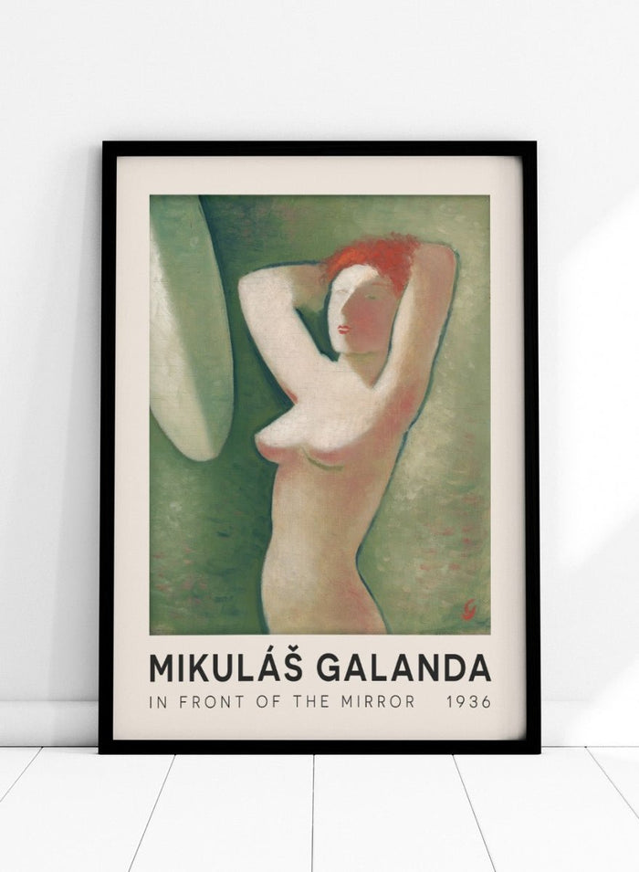 “In Front of the Mirror” Art Print_Sugar & Canvas