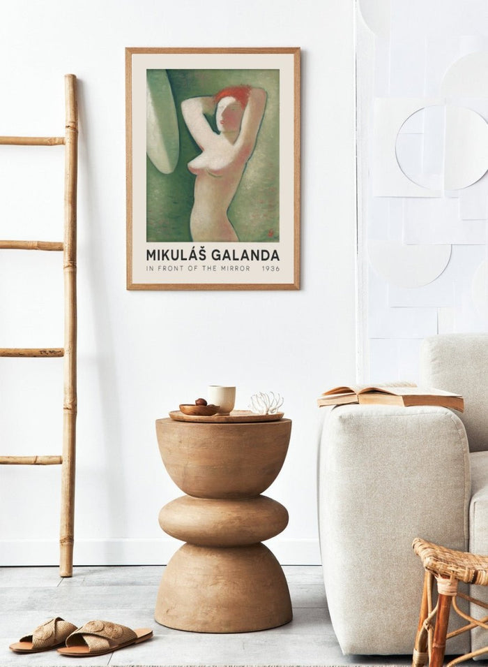 “In Front of the Mirror” Art Print_Sugar & Canvas