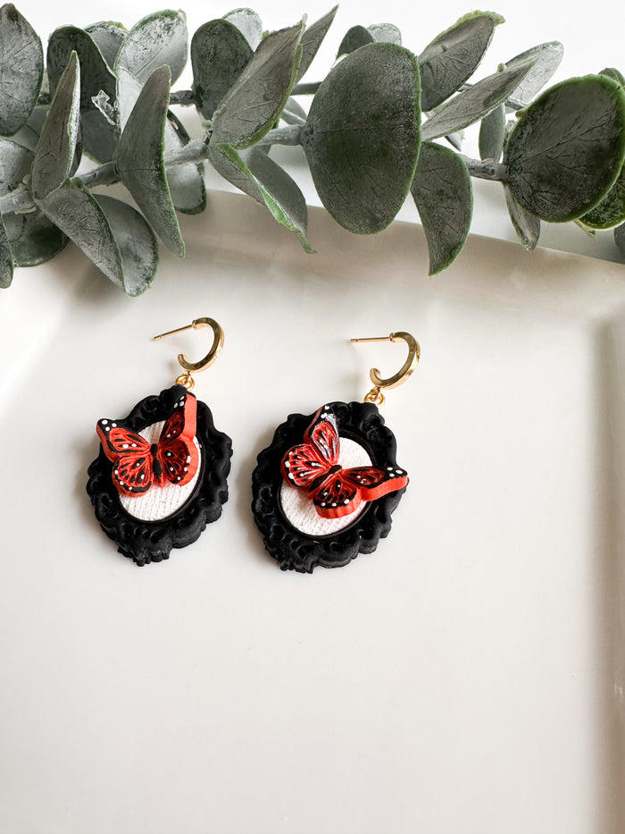 Monarch Frame Earrings