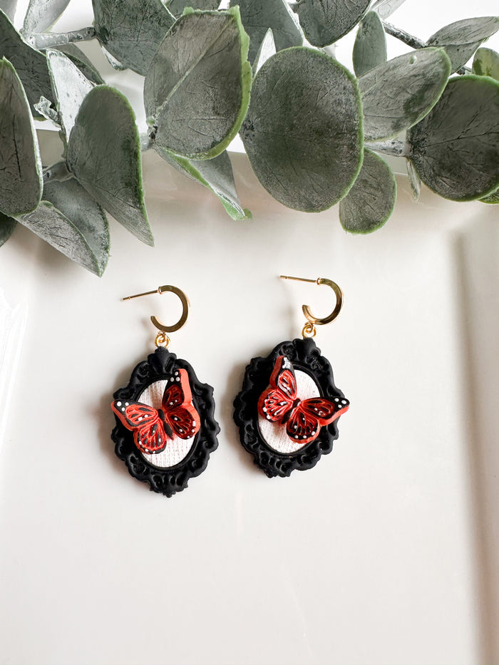 Monarch Frame Earrings