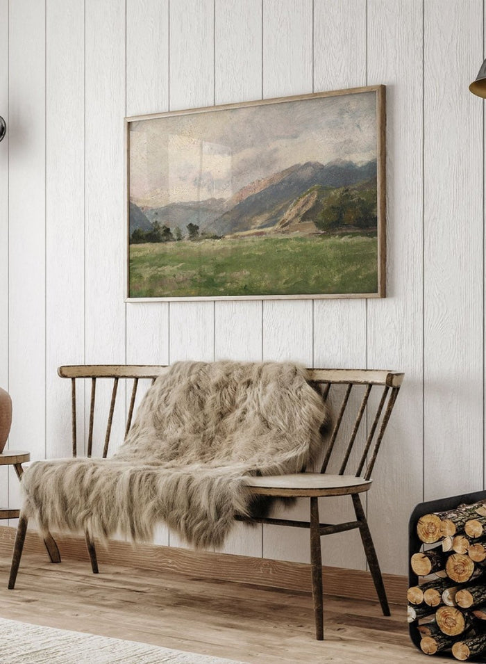 "Mountain Meadow" Art Print_Sugar & Canvas_Lajos Csordak