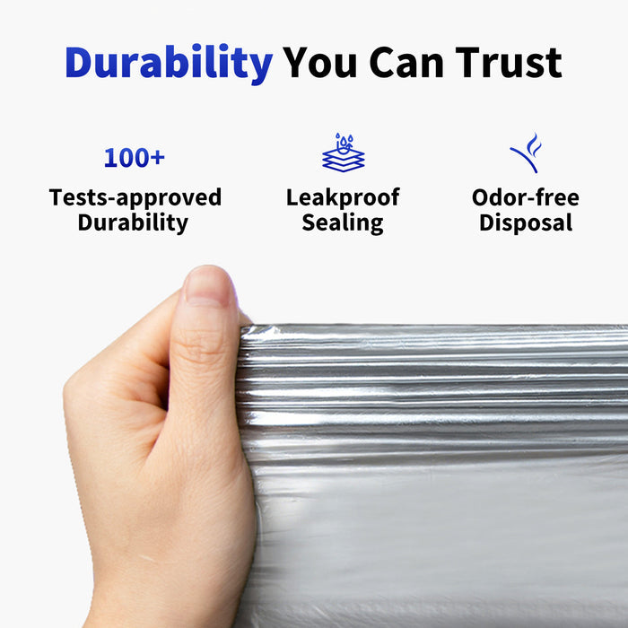 Refill Ring made with durable, leak-proof materials tested for long-lasting, odor-free performance