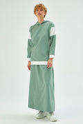 MUNI MUNI - Hoodie & Skirt Set - Green