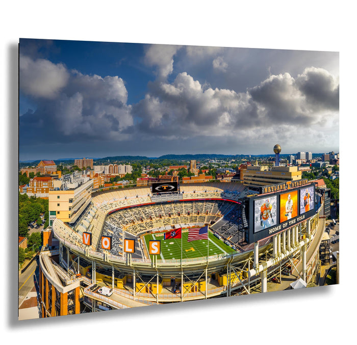 Neyland Stadium Tennessee Football Stadium Art – Vols vs Gators Rivalry Decor