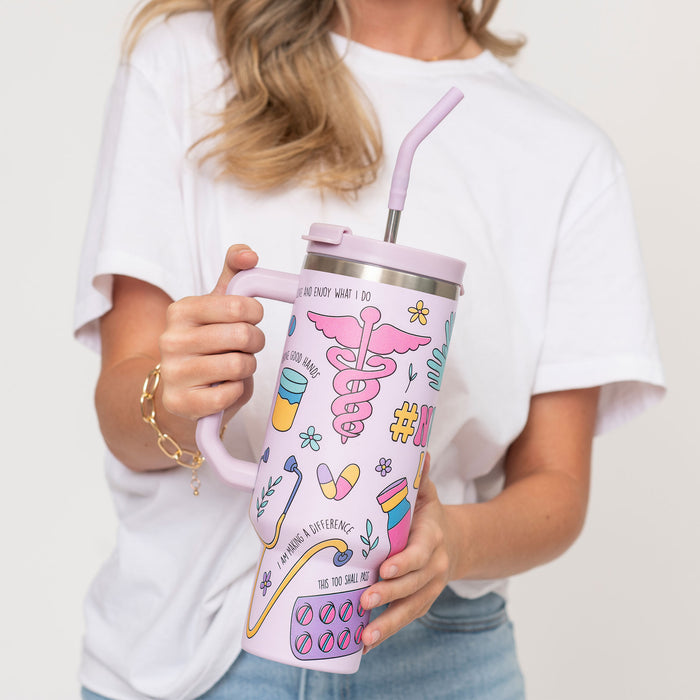 Nurse Life 40oz Tumbler