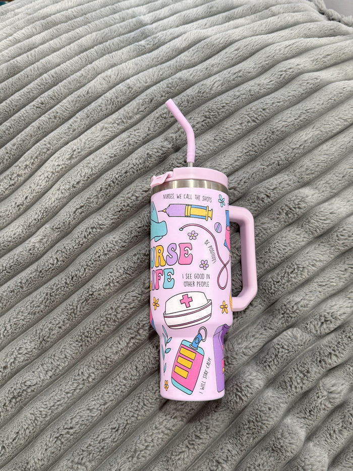 Nurse Life 40oz Tumbler