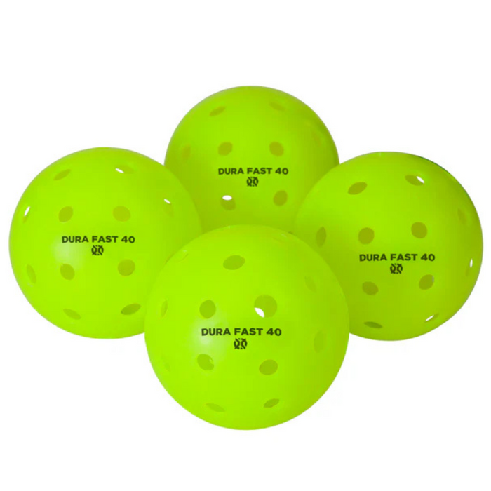 Onix Dura Fast 40 Outdoor Pickleball 100 Pack -  Neon Green