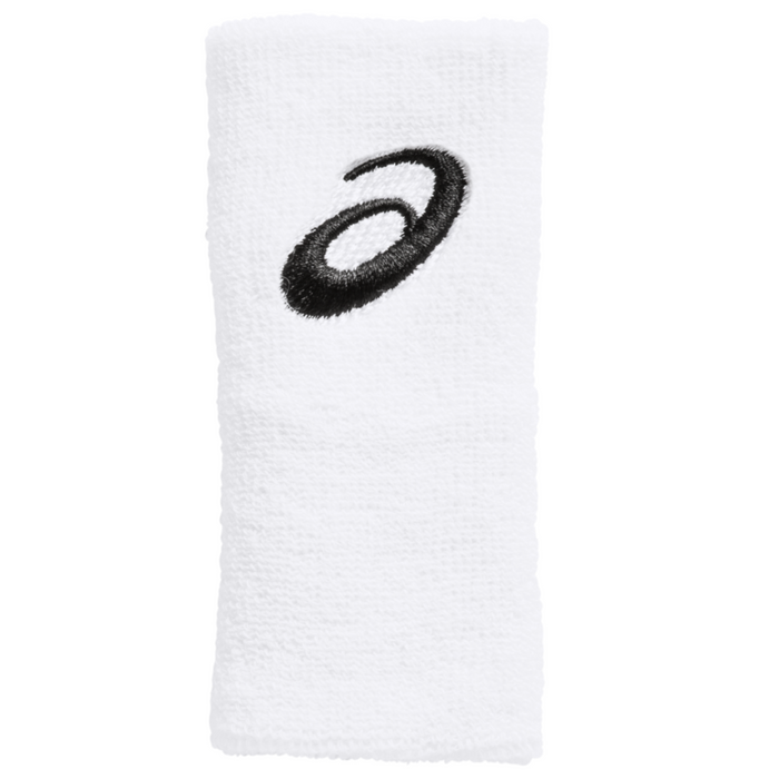 Asics Oversize Tennis Wristband - Brilliant White