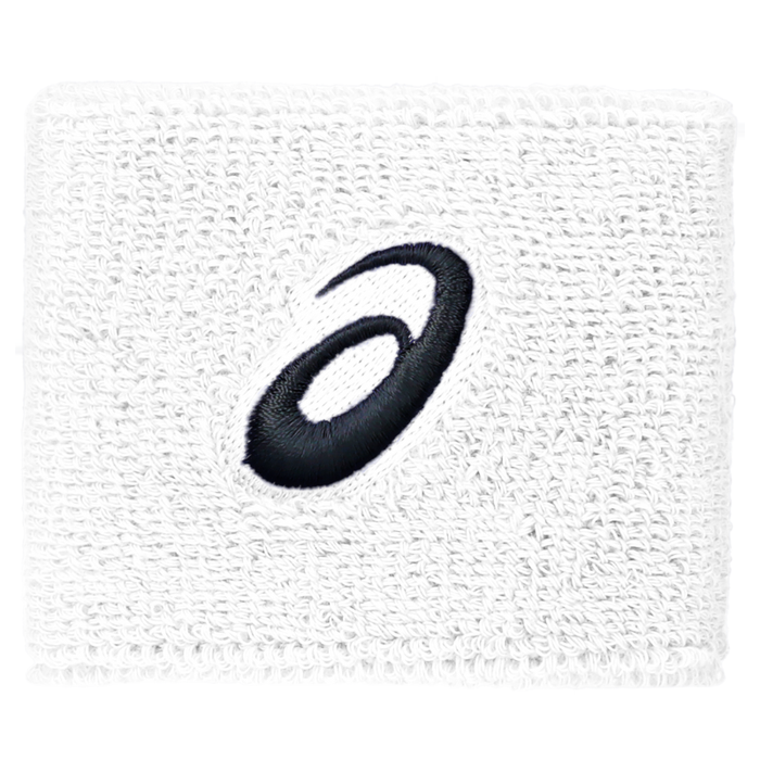 Asics Pair Short Tennis WristBand - Brilliant White