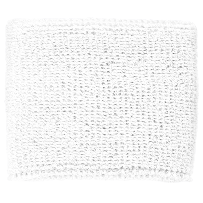 Asics Pair Short Tennis WristBand - Brilliant White