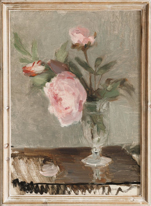 "Peonies" Art Print_Sugar & Canvas_Berthe Morisot