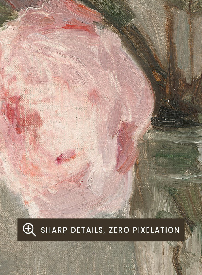 "Peonies" Art Print_Sugar & Canvas_Berthe Morisot