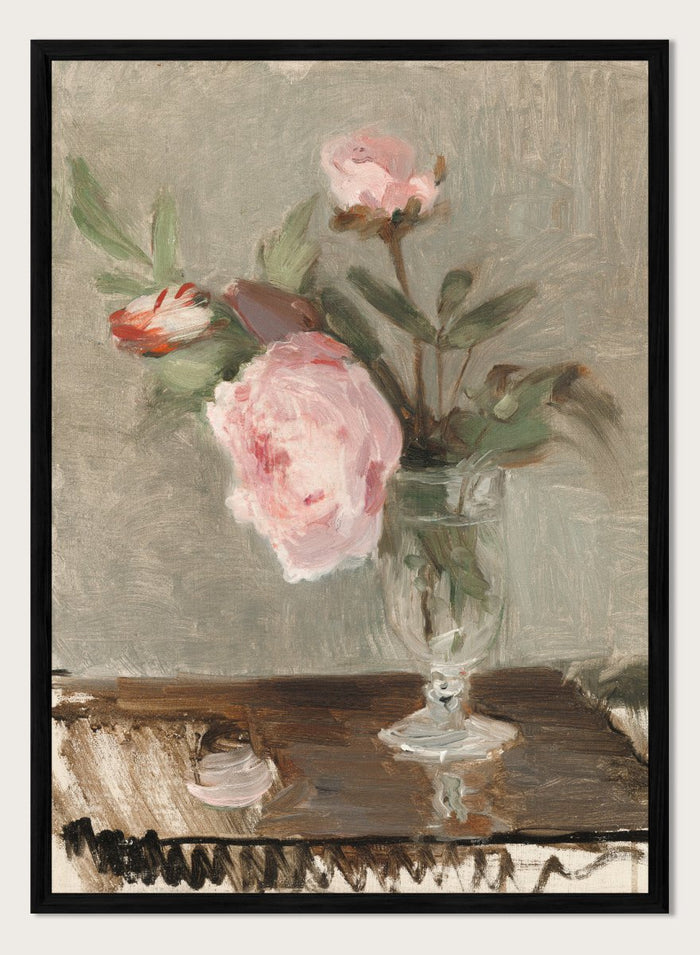 "Peonies" Art Print_Sugar & Canvas_Berthe Morisot