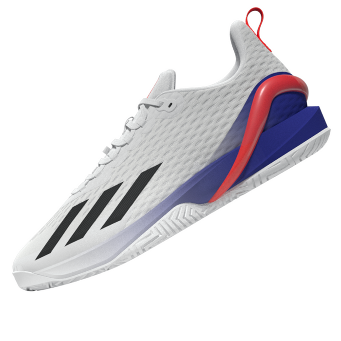 Adidas Performance Adizero Cybersonic Men  Tennis Shoes- Ftw White/Core Black/Solar Red