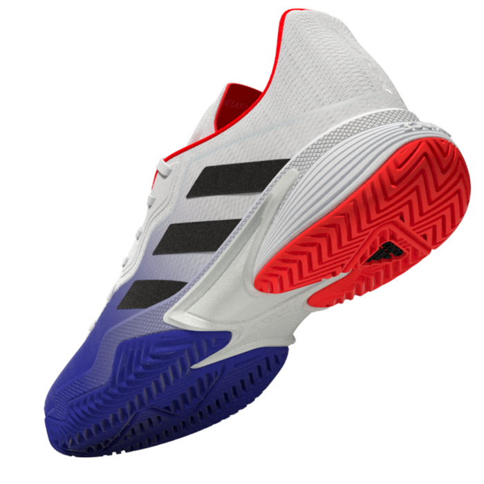 Adidas Performance Barricade Mens Tennis Shoes - Lucblu/Core Black/Solar Red