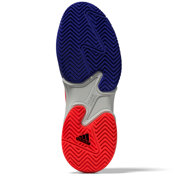 Adidas Performance Barricade Mens Tennis Shoes - Lucblu/Core Black/Solar Red