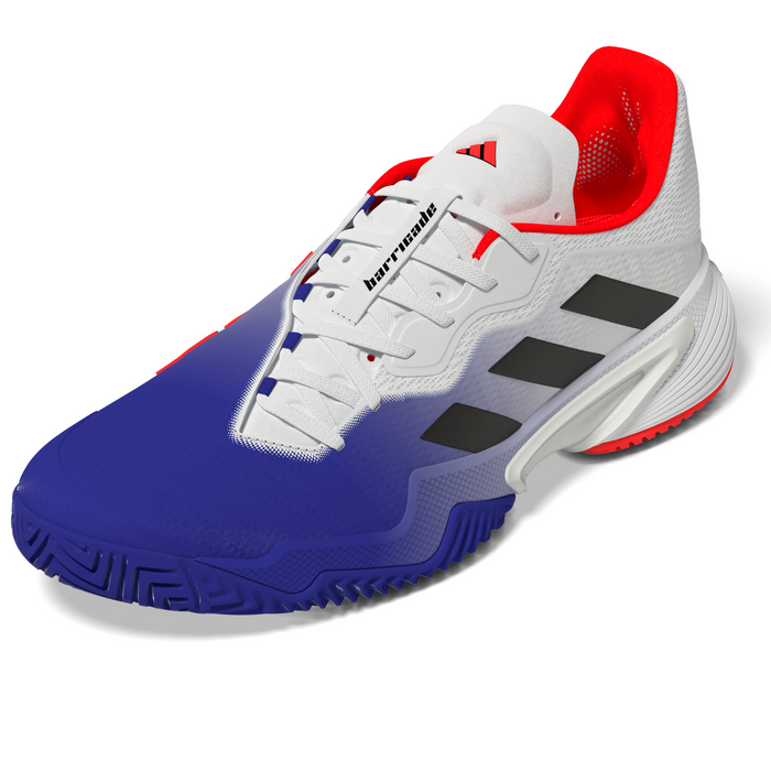 Adidas Performance Barricade Mens Tennis Shoes - Lucblu/Core Black/Solar Red