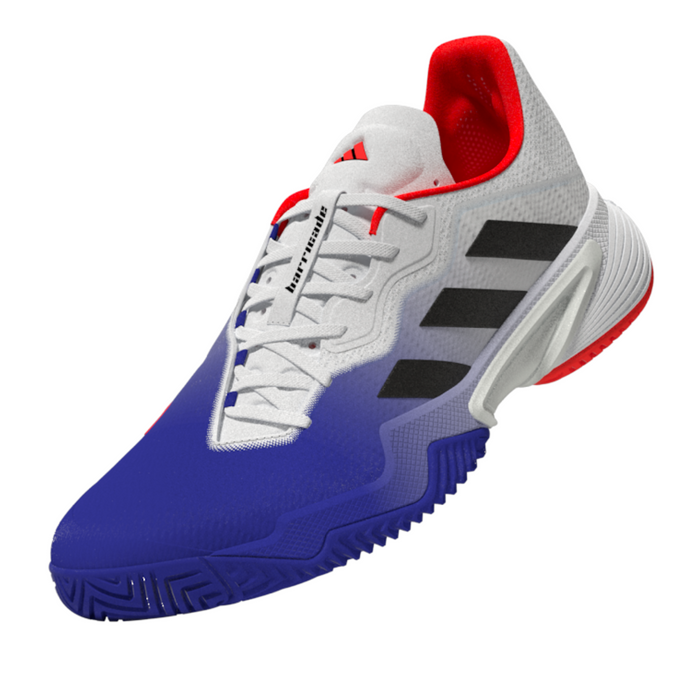 Adidas Performance Barricade Mens Tennis Shoes - Lucblu/Core Black/Solar Red
