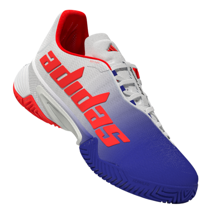Adidas Performance Barricade Mens Tennis Shoes - Lucblu/Core Black/Solar Red