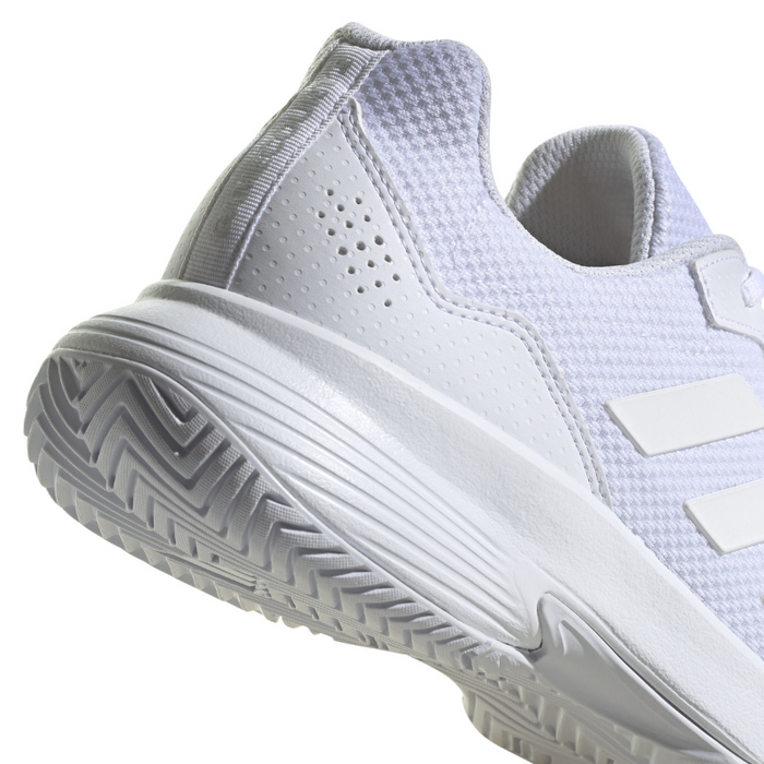 Adidas Performance Game Court 2 Mens Tennis Shoes - Cloud White / Cloud White / Matte Silver
