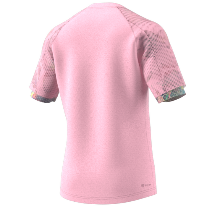 Adidas Performance MEL RAGLAN Tennis Shirt - Clear Pink