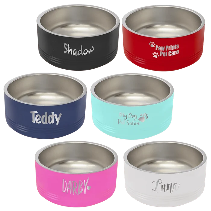 Personalized 32 oz. Dog Bowl (Polar Camel)