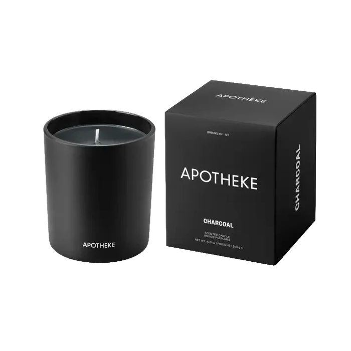 Personalized Apotheke Charcoal Classic Candle
