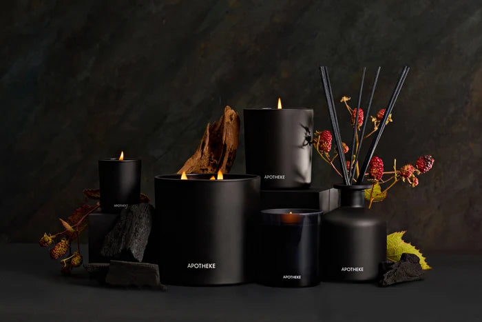 Personalized Apotheke Charcoal Classic Candle