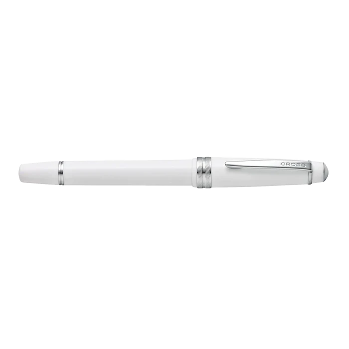 Personalized Cross Bailey Light™ Polished White Resin Fine Nib Fountain Pen