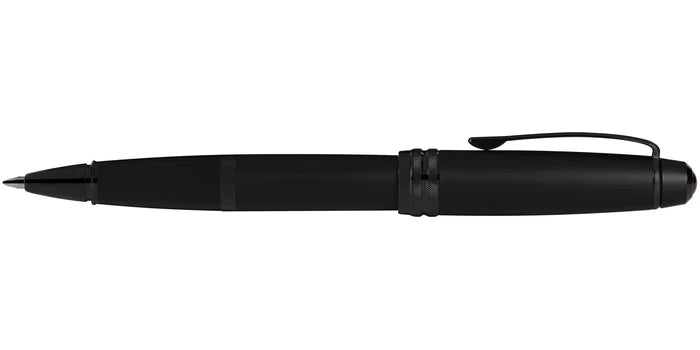 Personalized Cross Bailey Matte Black Lacquer Rollerball Pen