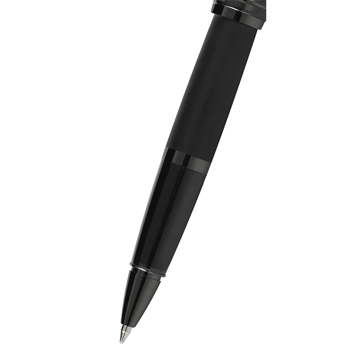 Personalized Cross Bailey Matte Black Lacquer Rollerball Pen
