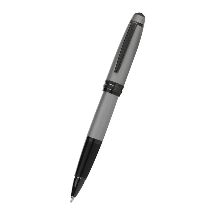 Personalized Cross Bailey Matte Gray Gunmetal Rollerball Pen