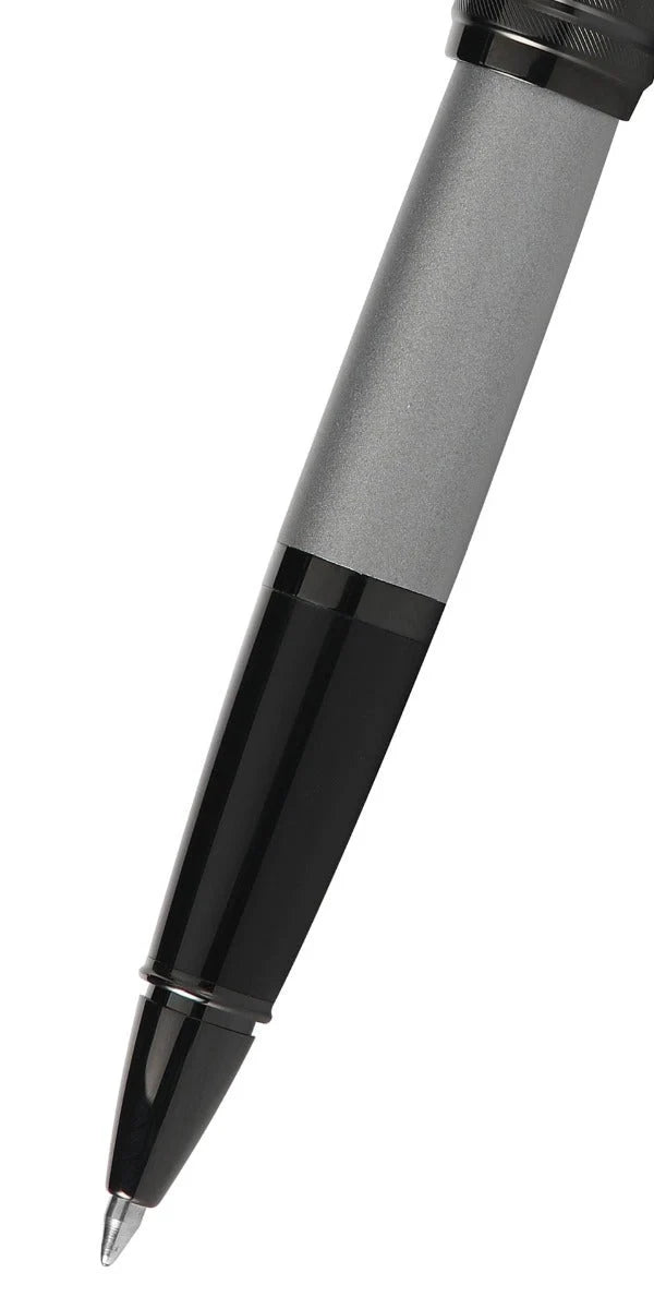Personalized Cross Bailey Matte Gray Gunmetal Rollerball Pen