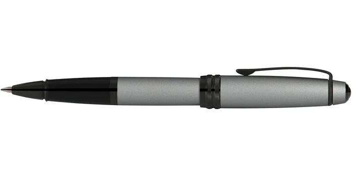 Personalized Cross Bailey Matte Gray Gunmetal Rollerball Pen