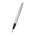 Personalized Cross Calais Satin Chrome Stainless Steel Fine Nib Fountain Pen