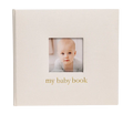 Personalized Linen Baby Memory Book