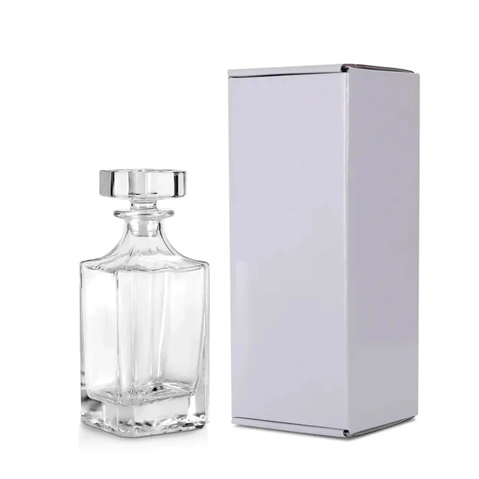 Personalized Square Whiskey Decanter (750ml)