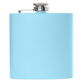 Personalized Stainless Steel Flask (Light Blue)