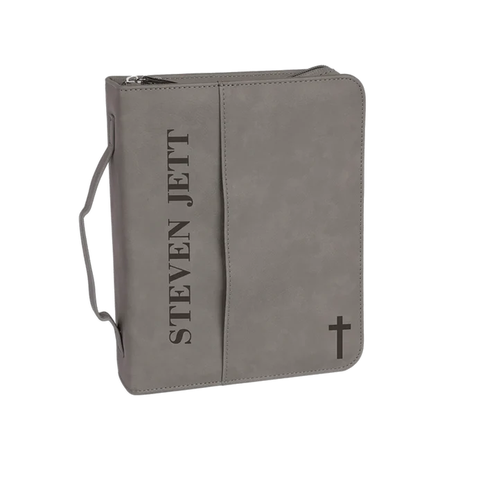 Personalized Vegan Leather Bible Cover