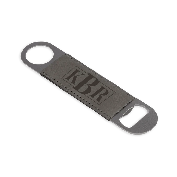 Personalized Vegan Leather Bottle Opener