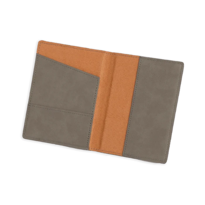 Personalized Vegan Leather Passport Cover