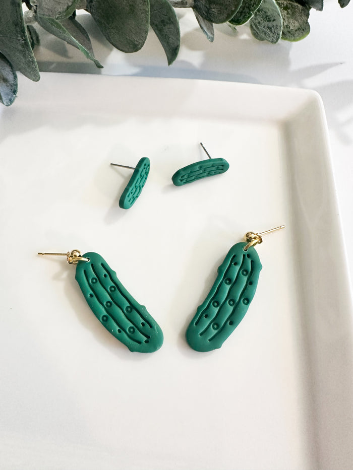 Pickle Earrings