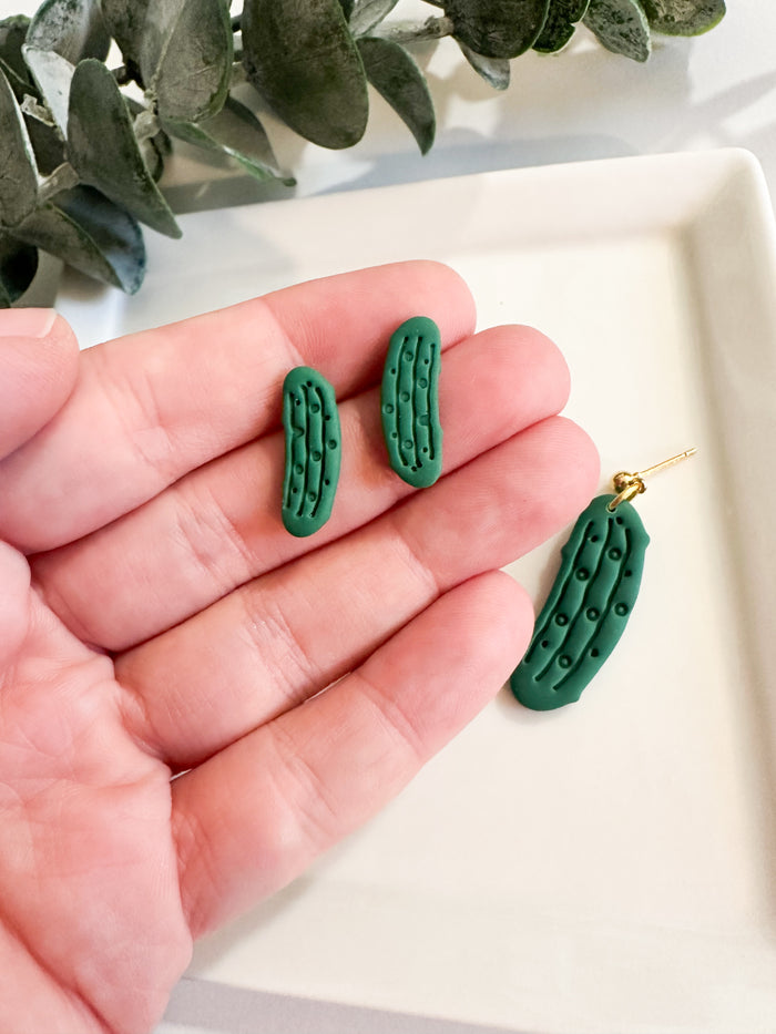 Pickle Earrings