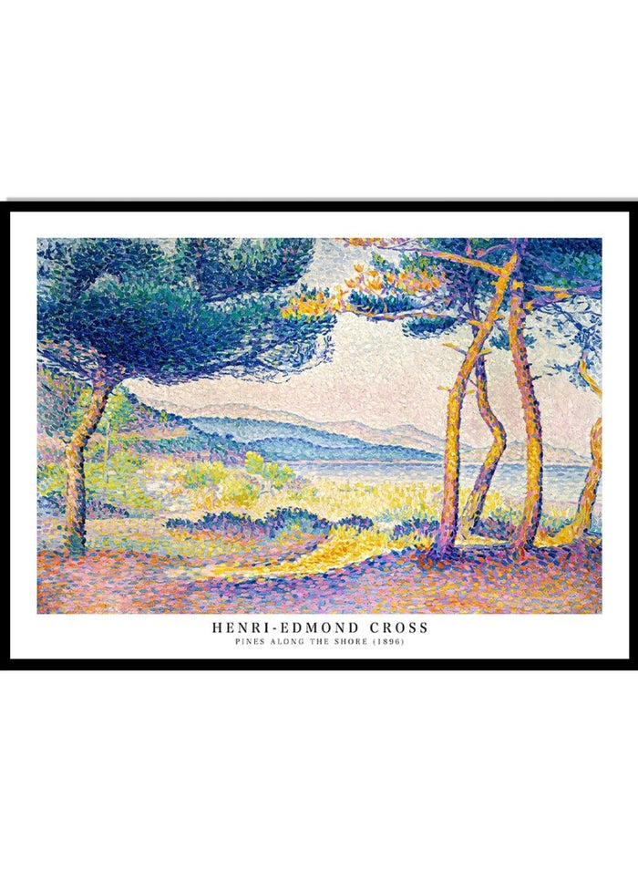 Pines Along the Shore by Henri-Edmond Cross Print_Sugar & Canvas_Henri-Edmond Cross