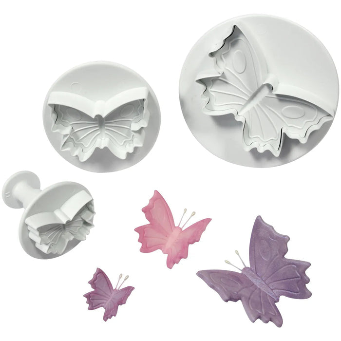 PME Butterfly Plunger Cutters – Small, Medium & Large, Set of 3